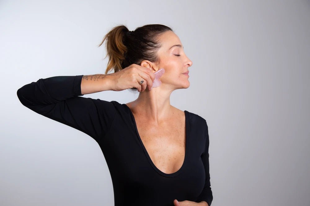 Gua sha facial - Curso Auto - masaje - Facial Fitness