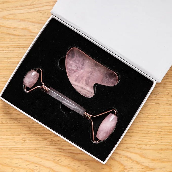 Kit Facial Gua Sha y Roller